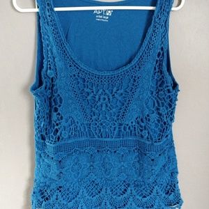 Lacy tank top